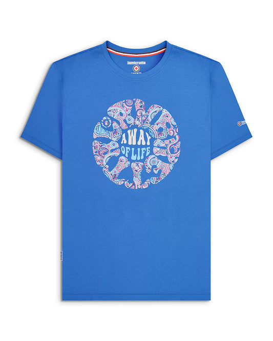 Lambretta Paisley Roundel Tee SS1202