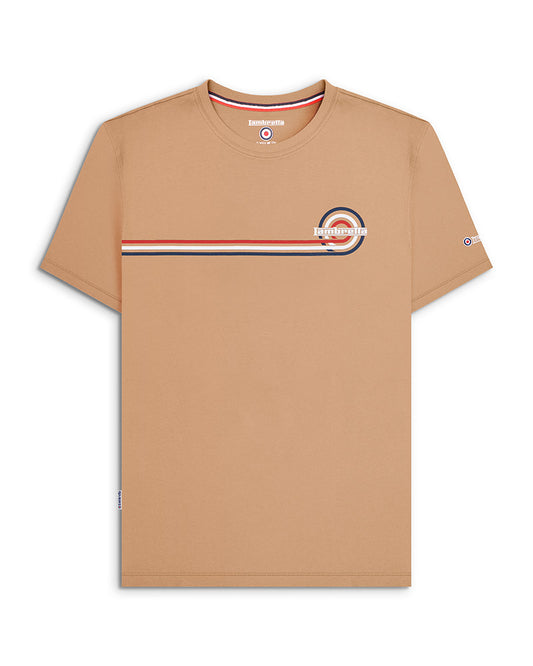 Lambretta Retro Stripe Tee SS1310