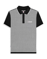 Lambretta Gingham AOP Polo SS1500