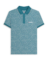 Lambretta Paisley Tonal Polo SS1513