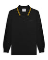 Lambretta L/S Tipped Knitted Polo SS1539