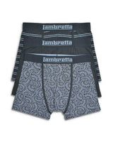 Lambretta 3 Pack Paisley Boxer SS1552