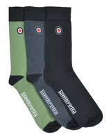 Lambretta 3 Pack Classic Sock SS1562