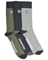 Lambretta 3 Pack Paisley Sock SS1563