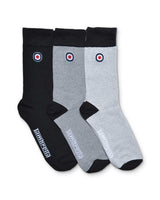 Lambretta 3 Pack Classic Sock SS1564