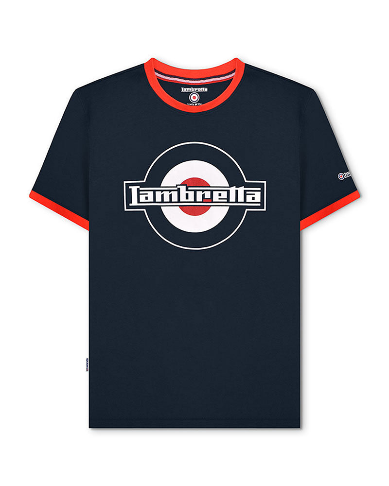 Lambretta Logo Ringer Tee SS3001