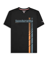Lambretta Fade Racing Stripe Tee SS3955