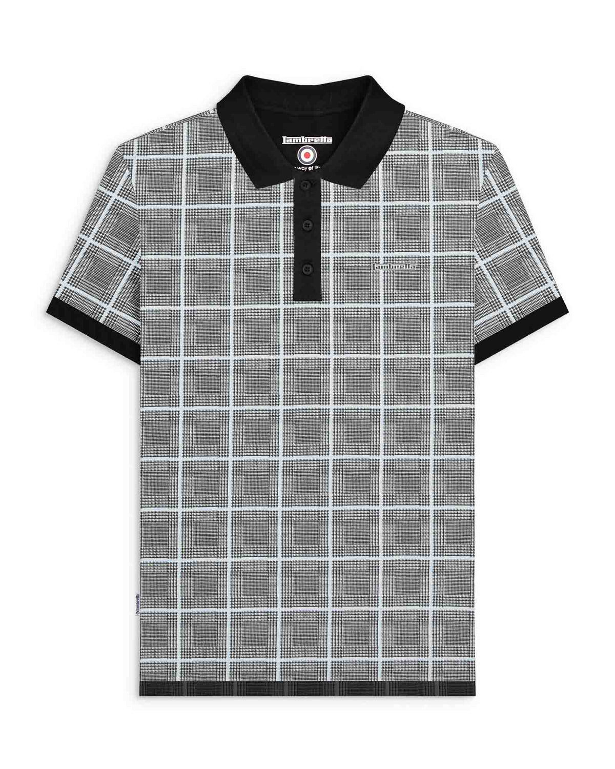 Lambretta POW Check Polo SS4029