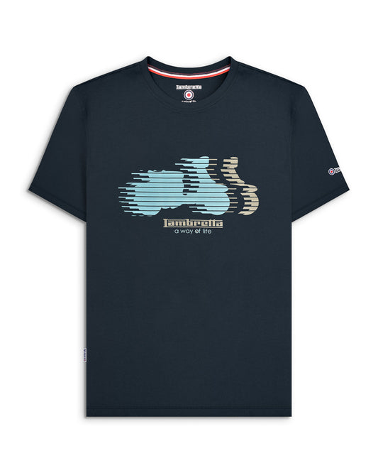 Lambretta Scooter Blur Tee SS6009