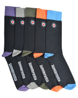 Lambretta 5 Pack Contrast Sock SS8151