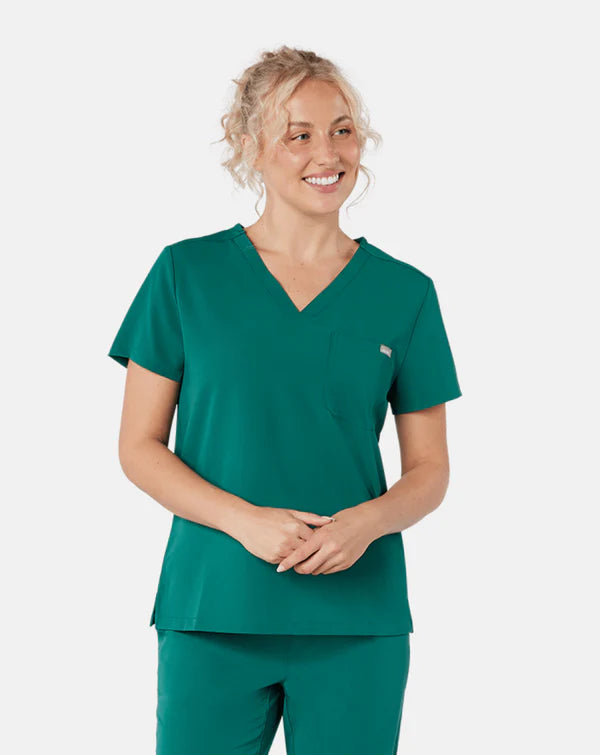 Simki Nova One Pocket Scrub Top - BEH-4957