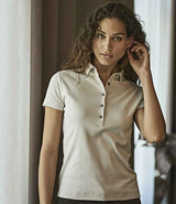 Tee Jays Ladies Pima Cotton Interlock Polo Shirt T1441