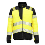 Portwest PW3 Hi-Vis Hybrid Baffle Jacket T170