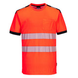 Portwest PW3 Hi-Vis Short Sleeve T-Shirt T181
