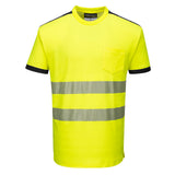 Portwest PW3 Hi-Vis Short Sleeve T-Shirt T181