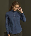 Tee Jays Ladies Long Sleeve Casual Twill Shirt T4003