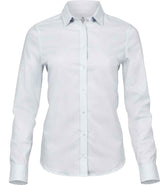 Tee Jays Ladies Stretch Luxury Long Sleeve Poplin Shirt T4025
