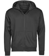 Tee Jays Unlabeled Hooded Full Zip Sweatshirt T5154