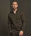 Tee Jays Ribbed Interlock Half Zip Sweatshirt T5506