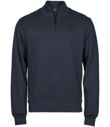 Tee Jays Ribbed Interlock Half Zip Sweatshirt T5506