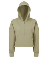 TriDri Women's TriDri half zip hoodie TR077 - front view