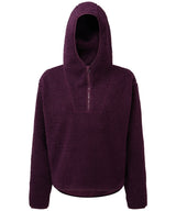 TriDri Women's TriDri sherpa ¼ zip hoodie TR089 - front view