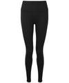 TriDri Women's TriDri ribbed seamless multi-sport leggings TR211 - front view