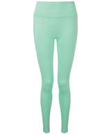 TriDri Women's TriDri ribbed seamless multi-sport leggings TR211 - front view
