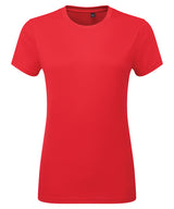TriDri Women’s TriDri ion-charge recycled textured tee TR504 - front view