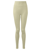 TriDri Women's TriDri recycled seamless ''3D fit'' multi-sport flex leggings TR512 - front view