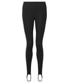 TriDri Women's TriDri recycled fashion stirrup leggings TR536 - front view