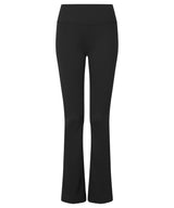 TriDri Women's TriDri recycled flare leggings TR537 - front view