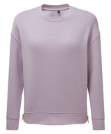 TriDri Women's TriDri recycled chill zip sweatshirt TR600 - front view