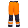 Portwest Lyon Hi-Vis Contrast Work Trousers TX51