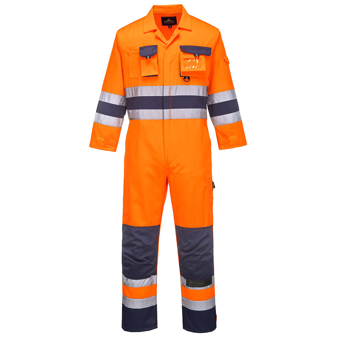 Portwest Nantes Hi-Vis Contrast Work Coverall TX55