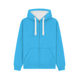 Cotton Ridge - Comet Ultra Premium Zip Hoodie - Tropical Blue