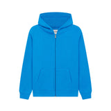 Cotton Ridge - Nebula Kids Soft Touch Zip Hoodie - Turquoise