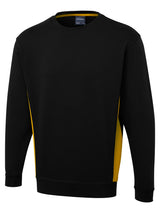 Uneek Two Tone Crew Neck Sweatshirt UC217