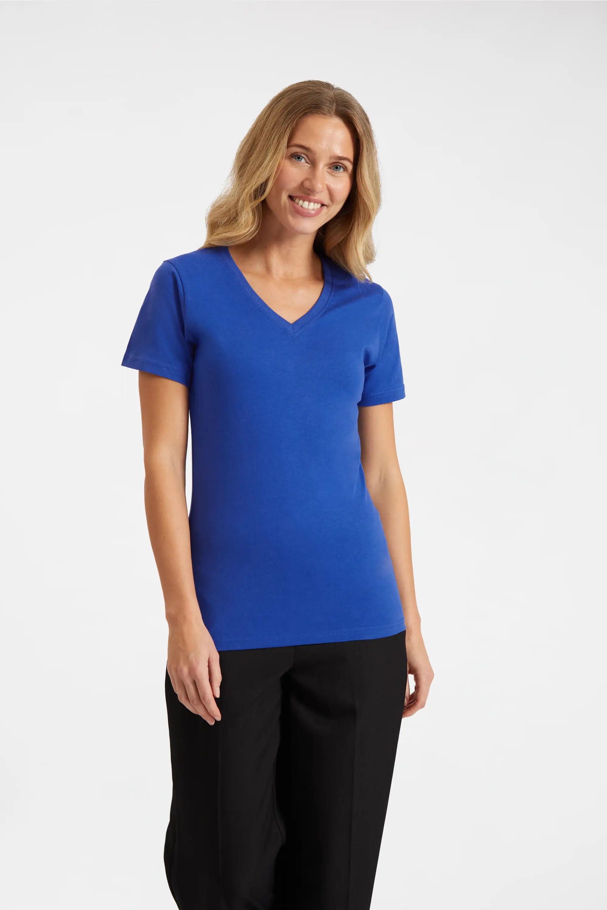 Uneek Ladies Classic V-Neck T-Shirt UC319