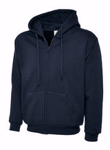 Uneek Adults Classic Full Zip Hooded Sweatshirt UC504