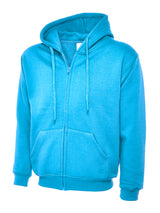 Uneek Adults Classic Full Zip Hooded Sweatshirt UC504