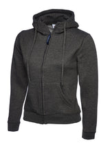 Uneek Ladies Classic Full Zip Hooded Sweatshirt UC505