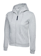 Uneek Ladies Classic Full Zip Hooded Sweatshirt UC505