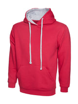 Uneek Contrast Hooded Sweatshirt UC507