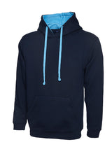 Uneek Contrast Hooded Sweatshirt UC507