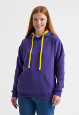 Uneek Contrast Hooded Sweatshirt UC507