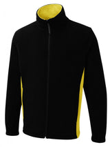 Uneek Two Tone Full Zip Fleece Jacket UC617
