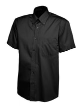 Uneek Men's Pinpoint Oxford Half Sleeve Shirt UC702