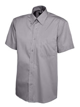 Uneek Men's Pinpoint Oxford Half Sleeve Shirt UC702