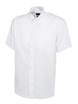 Uneek Men's Pinpoint Oxford Half Sleeve Shirt UC702